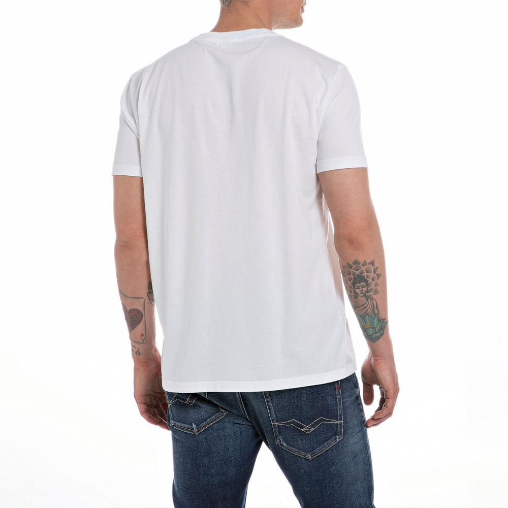 Camiseta Manga Corta Para Hombre