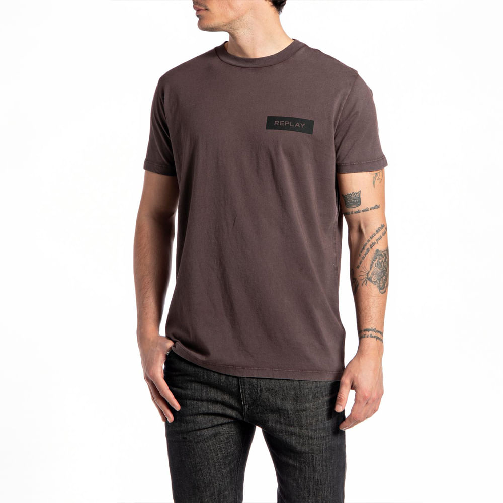Camiseta Manga Corta Para Hombre