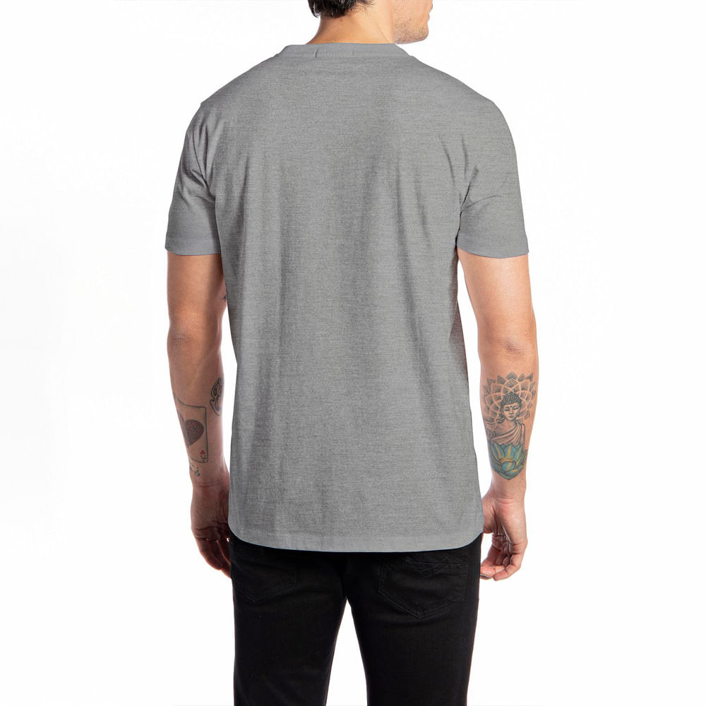 Camiseta Manga Corta Para Hombre