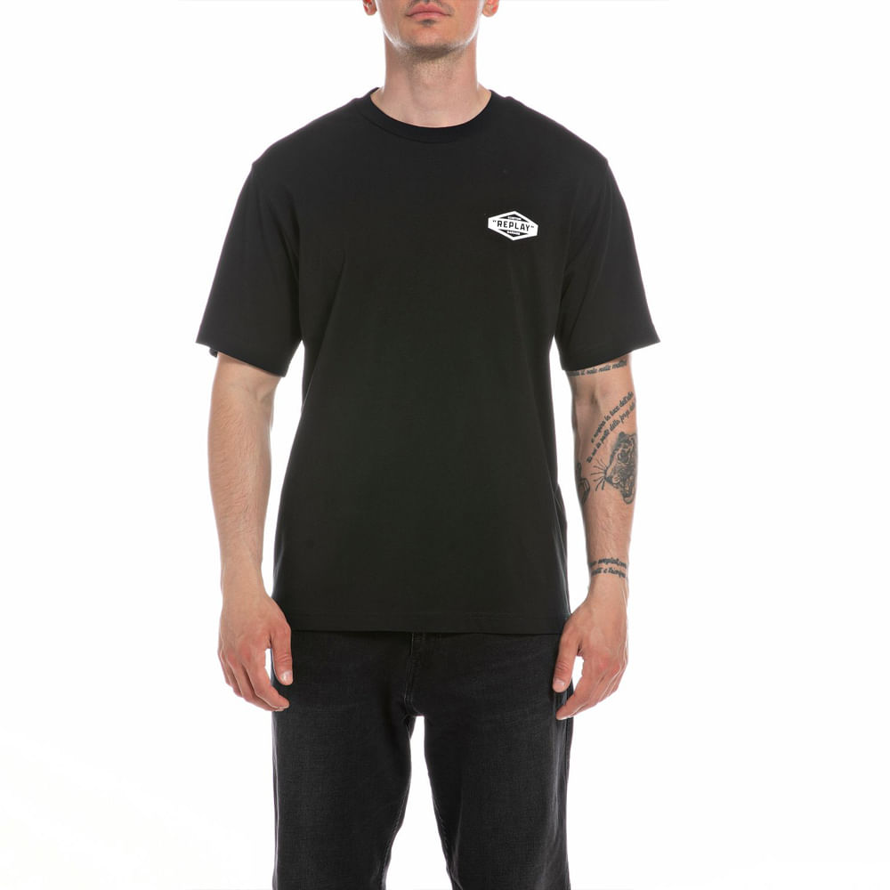 Camiseta Manga Corta Para Hombre