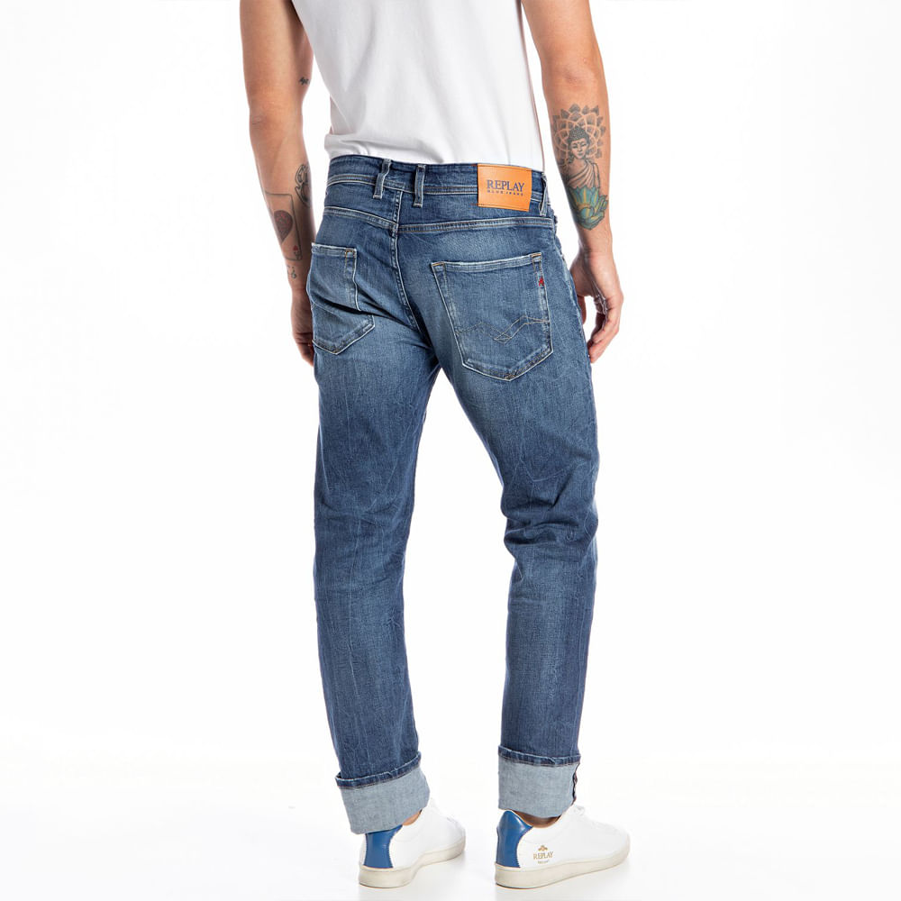 Jean Stretch Para Hombre Grover