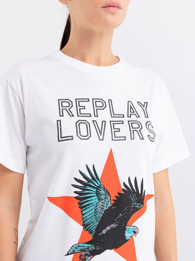 Camiseta-Para-Mujer-Replay