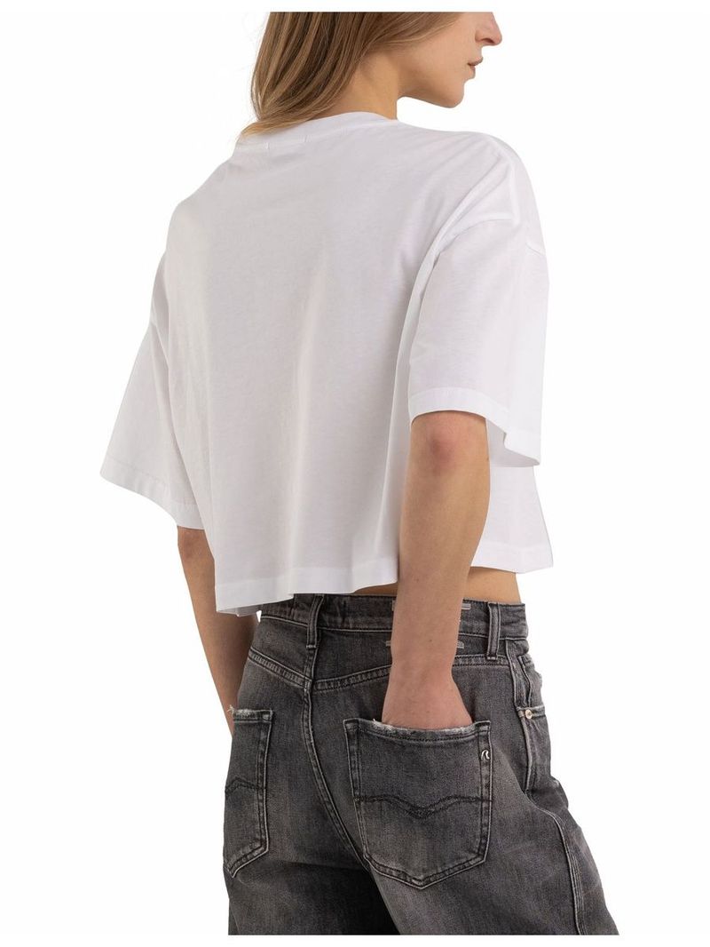 Camiseta-Manga-Corta-Para-Mujer-
