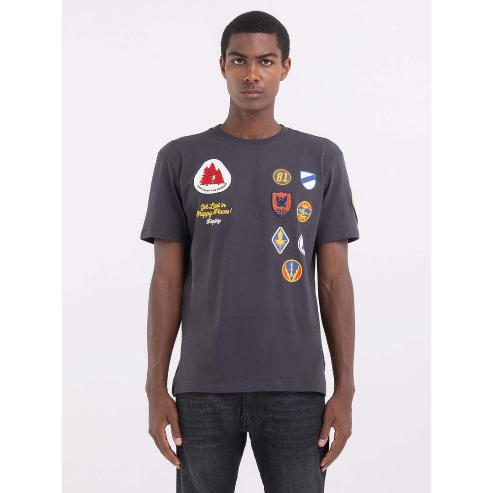 Camiseta Manga Corta Para Hombre