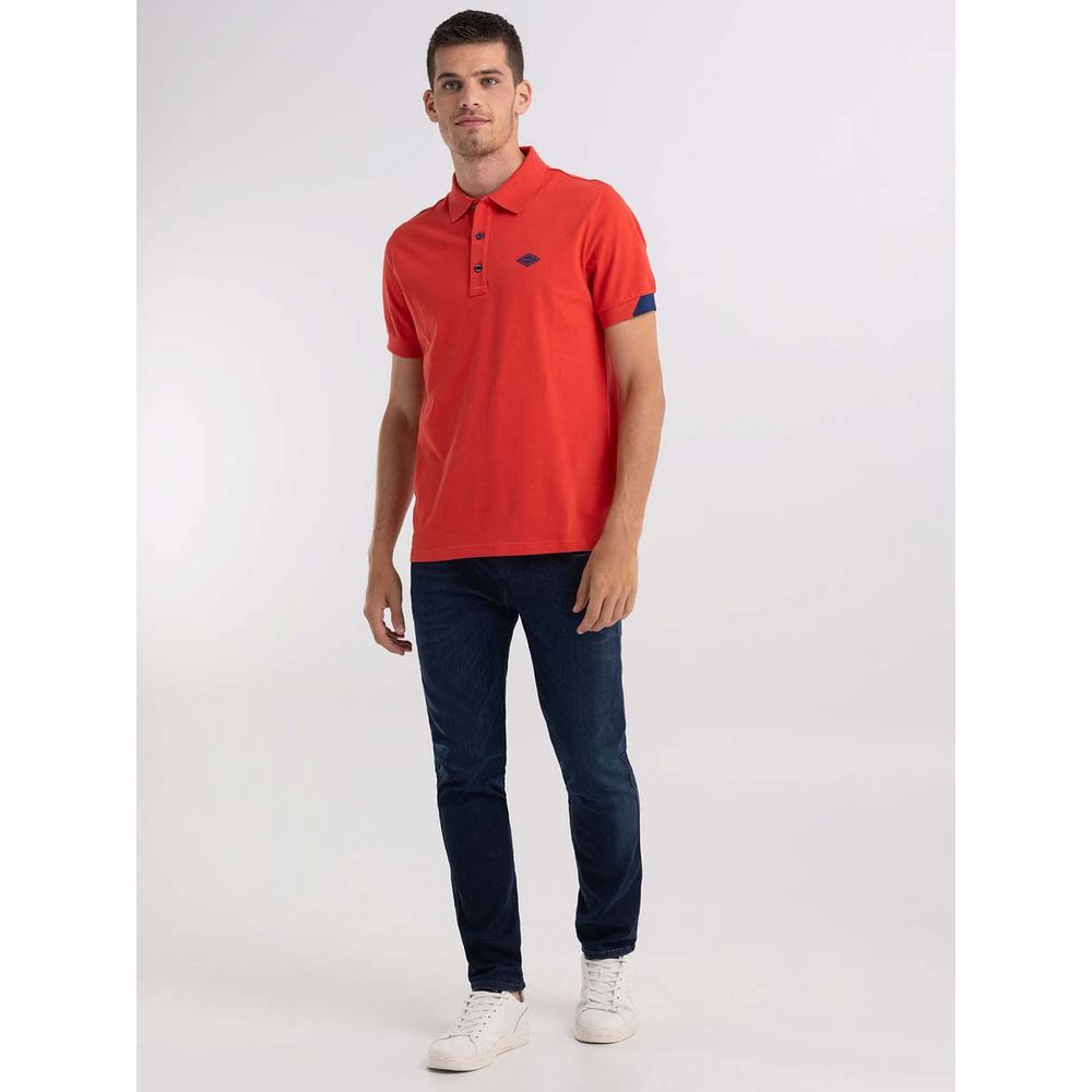 Polo Manga Corta Para Hombre Stretch Piquet