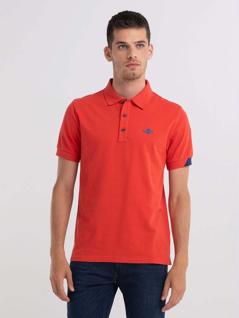 Polo-Manga-Corta-Para-Hombre-Stretch-Piquet-