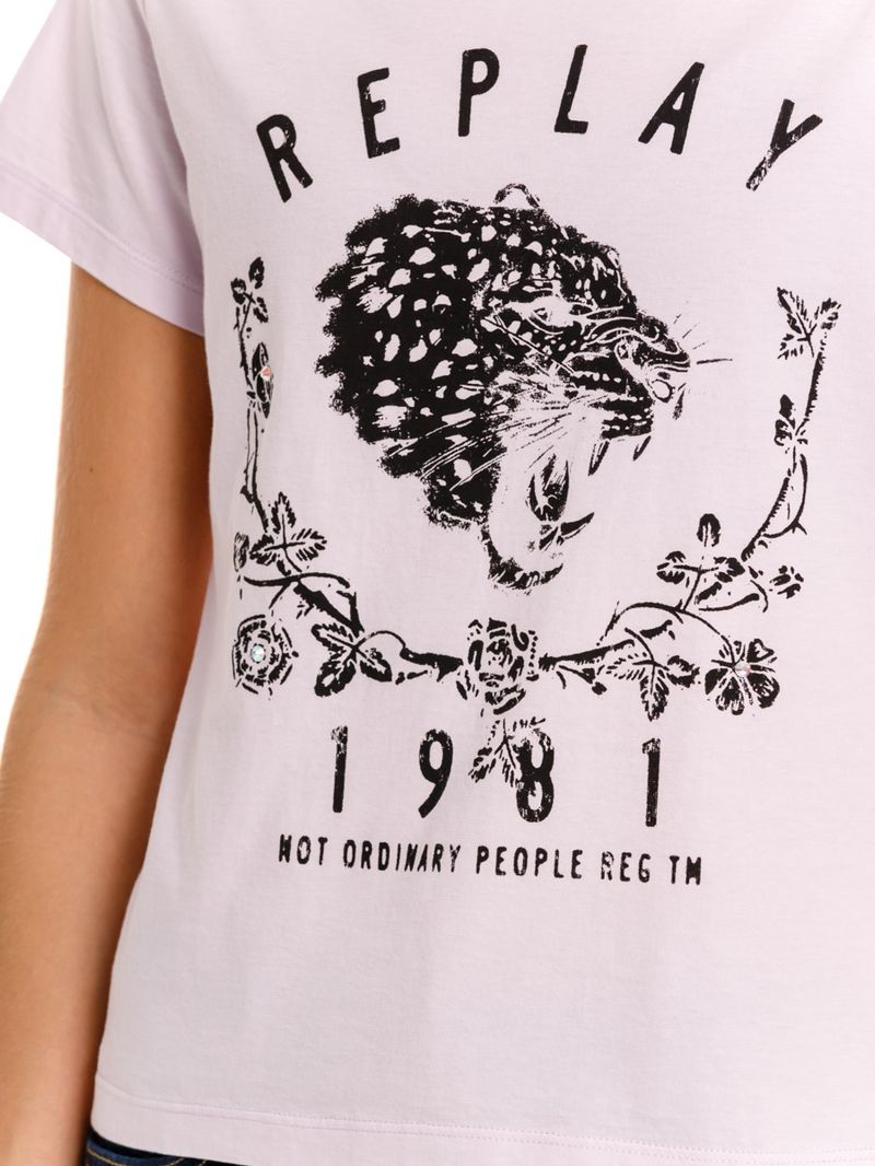 Camiseta-Manga-Corta-Para-Mujer