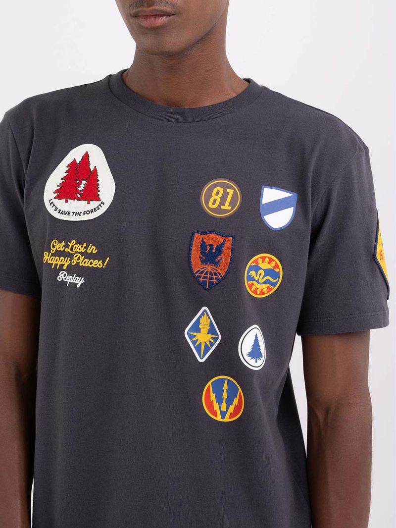 Camiseta-Manga-Corta-Para-Hombre