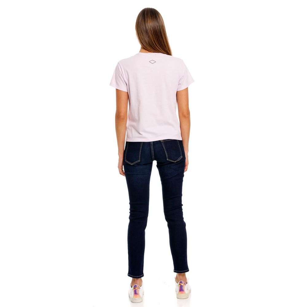 Camiseta Manga Corta Para Mujer