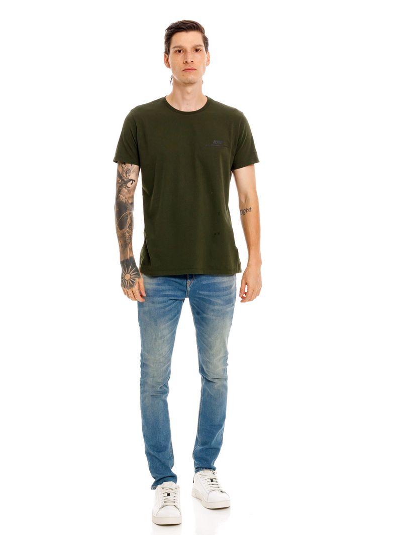 Camiseta-Manga-Corta-Para-Hombre-Compact-Cotton--