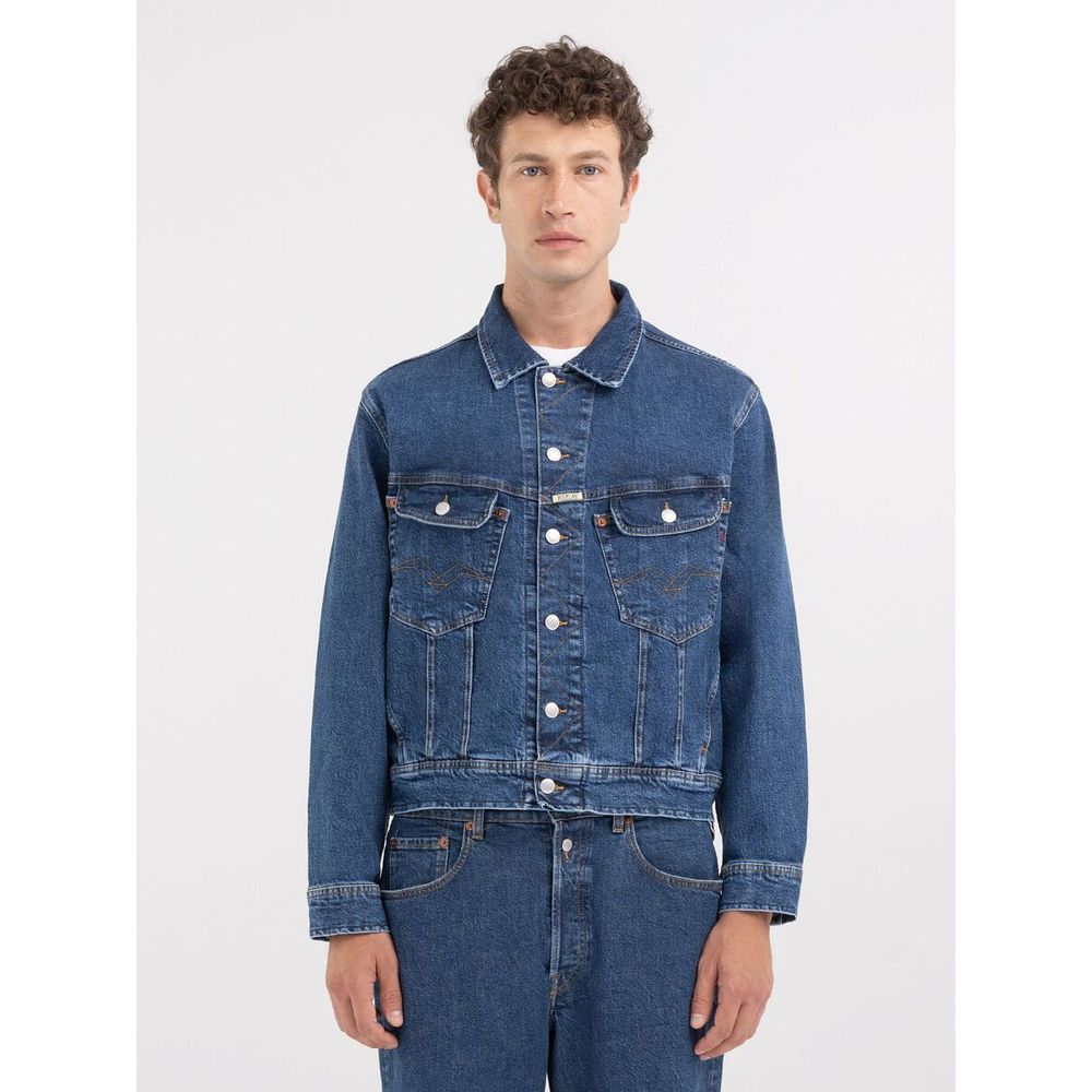 Chaqueta Denim Para Hombre