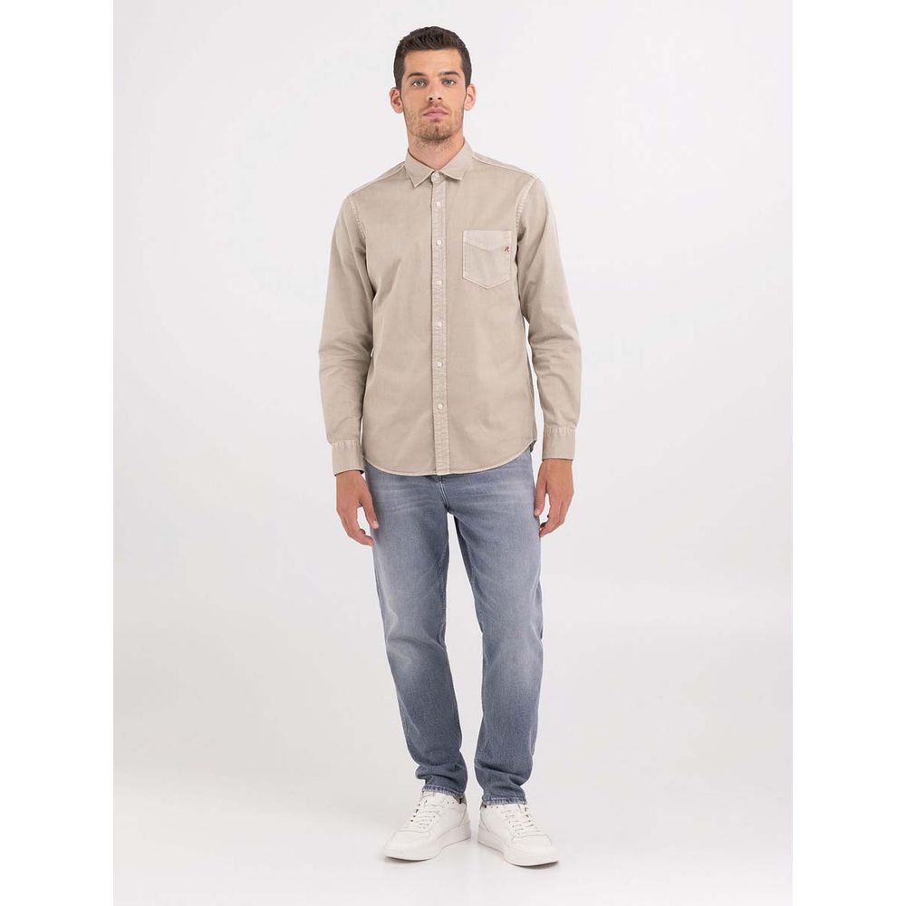 Camisa Manga Larga Para Hombre