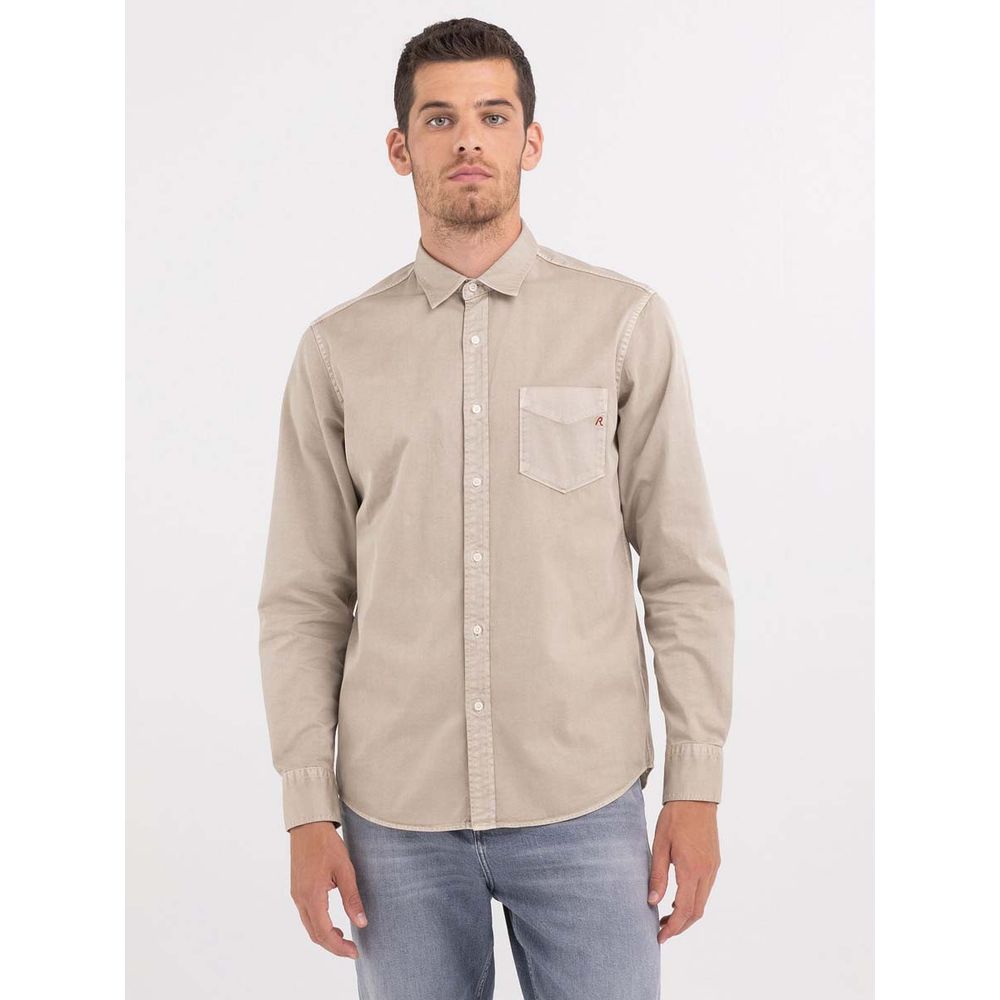 Camisa Manga Larga Para Hombre
