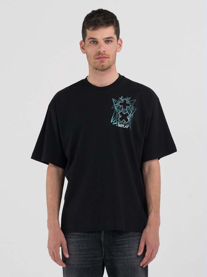 Camiseta-Manga-Corta-Para-Hombre