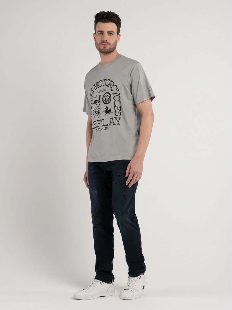 Camiseta-Manga-Corta-Para-Hombre-
