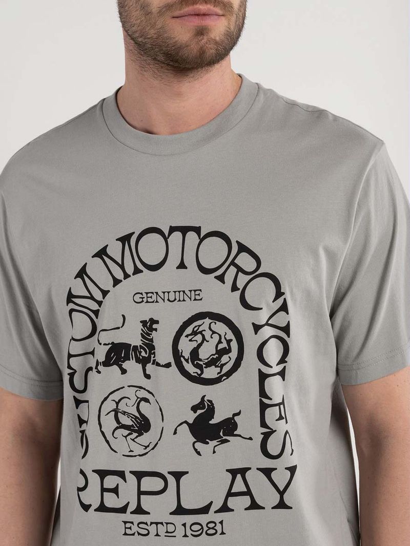 Camiseta-Manga-Corta-Para-Hombre-