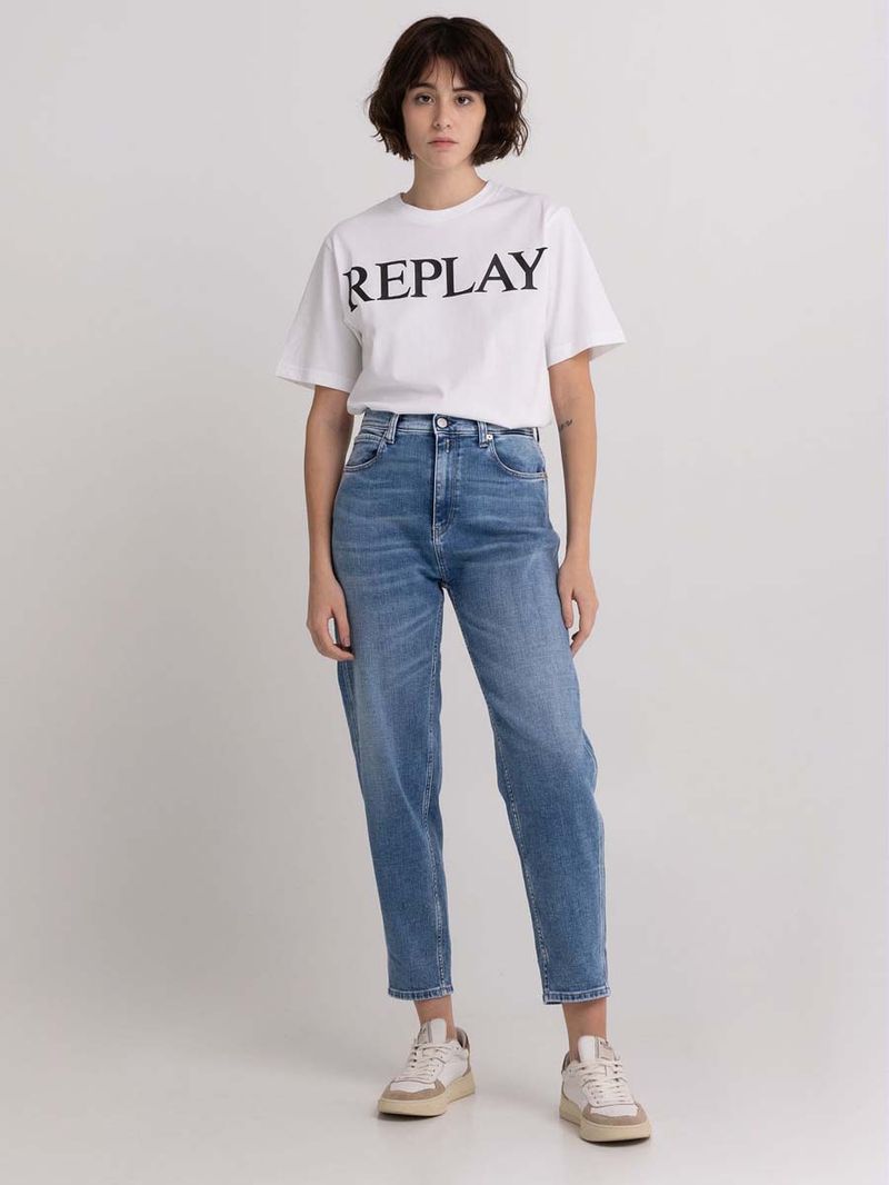 Camiseta-Manga-Corta-Para-Mujer-