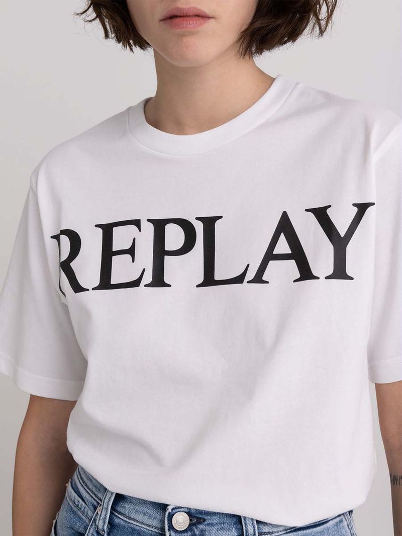 Camiseta-Manga-Corta-Para-Mujer-