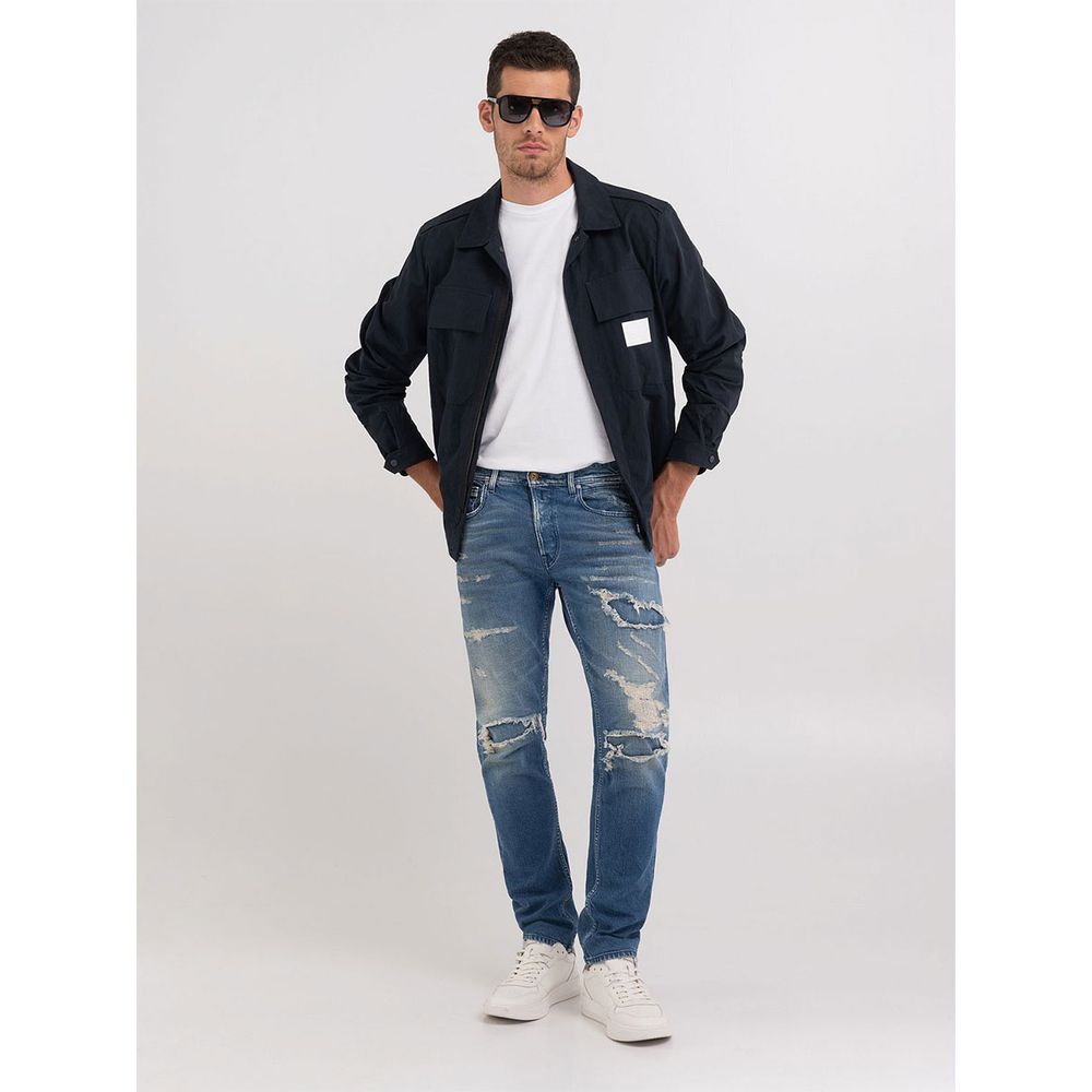 Jean Stretch Para Hombre Jean-Grover