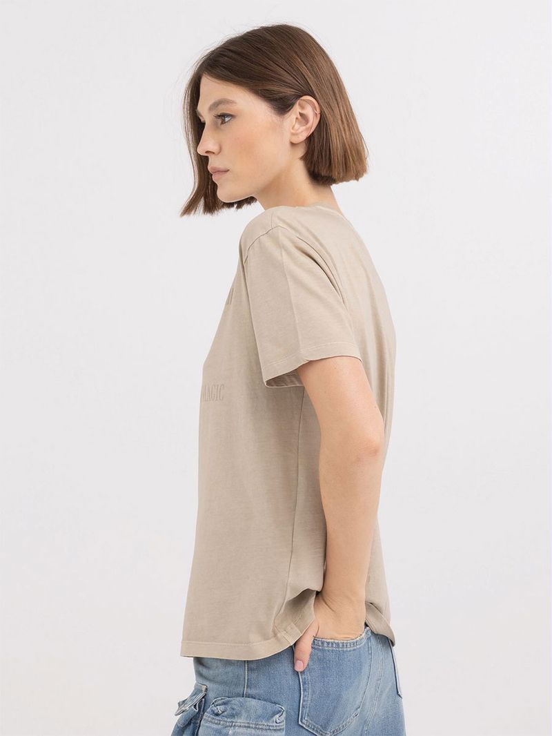 Camiseta-Manga-Corta-Para-Mujer-