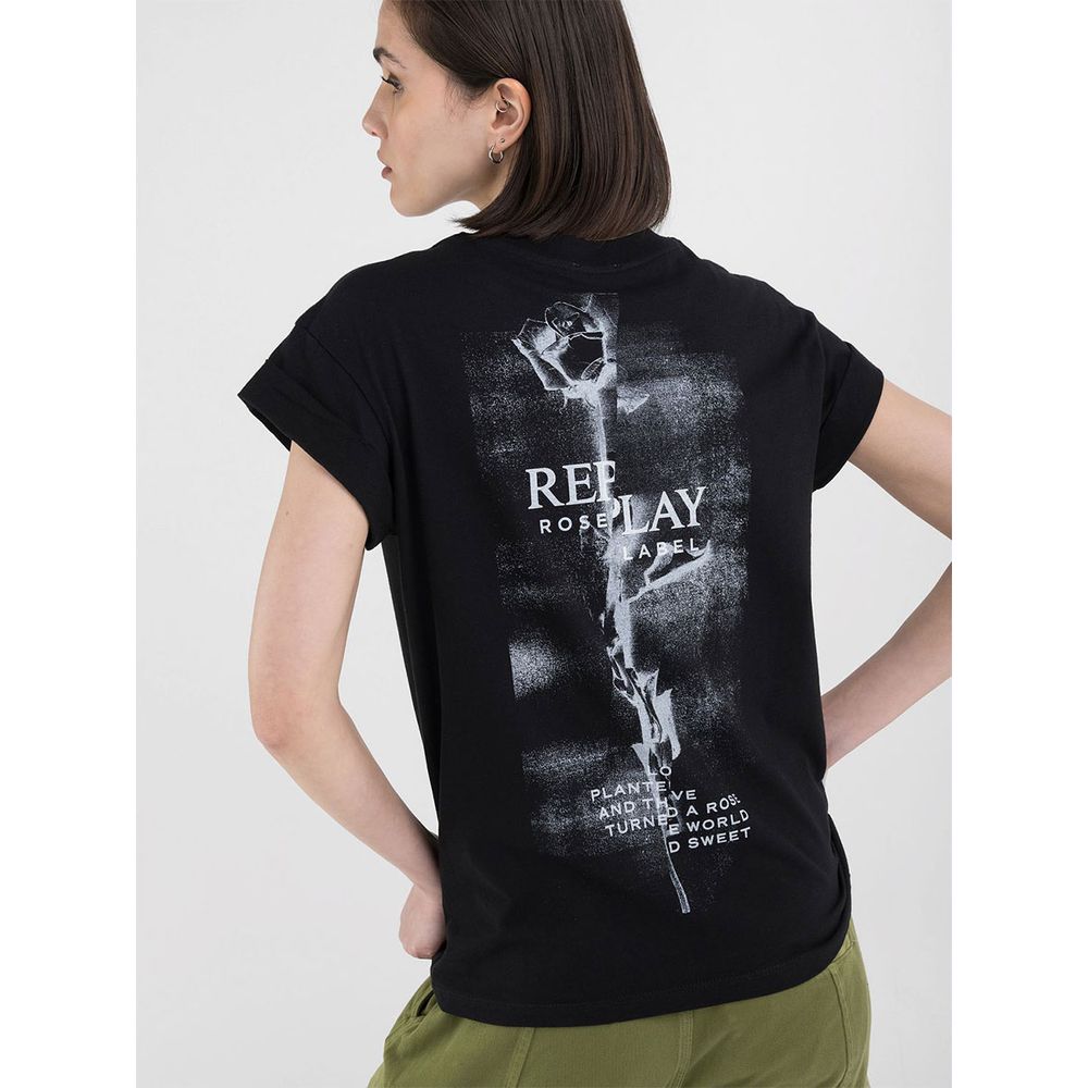 Camiseta Manga Corta Para Mujer