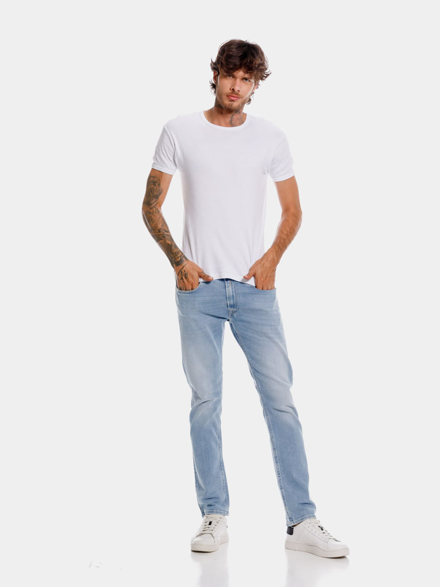 Mezclilla Marca De Jeans Colombianos Reconocida Jean Stretch Para