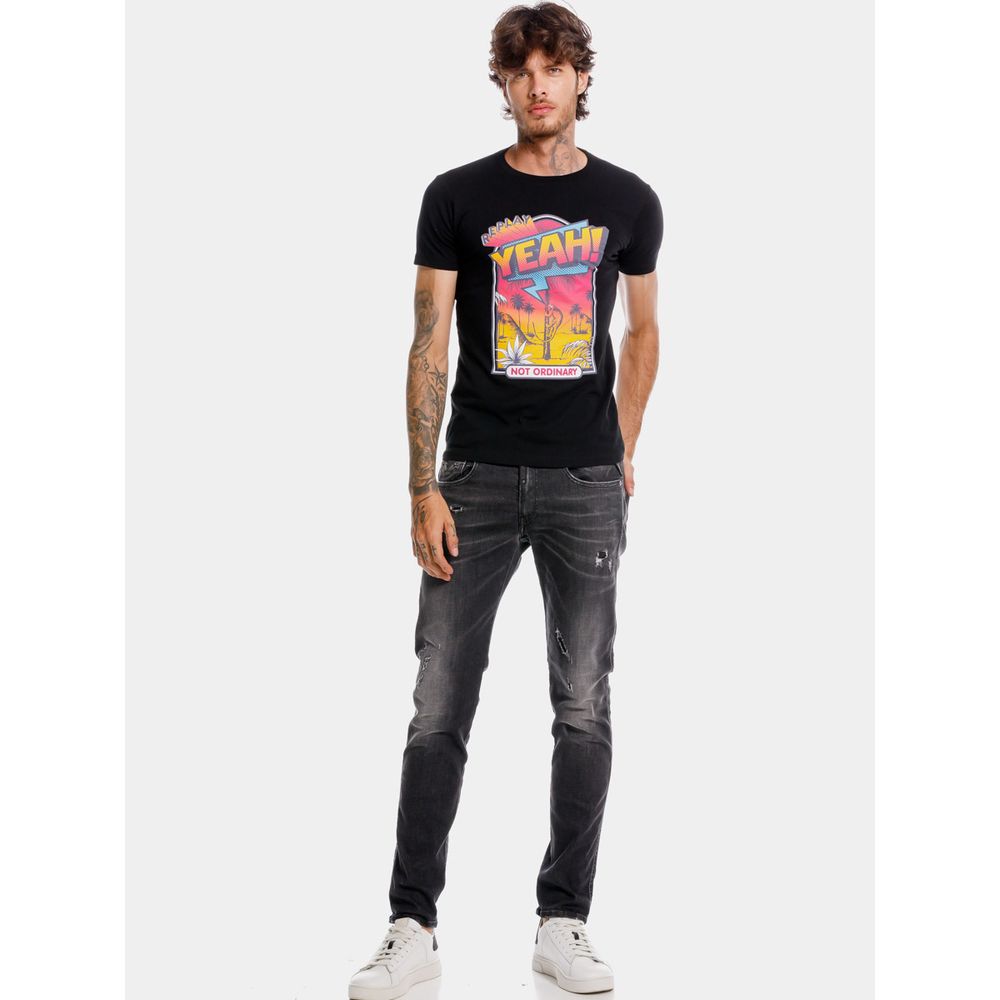 Camiseta Manga Corta Para Hombre