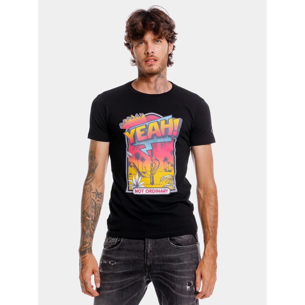 Camiseta Manga Corta Para Hombre