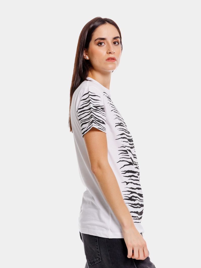 Camiseta-Manga-Corta-Para-Mujer