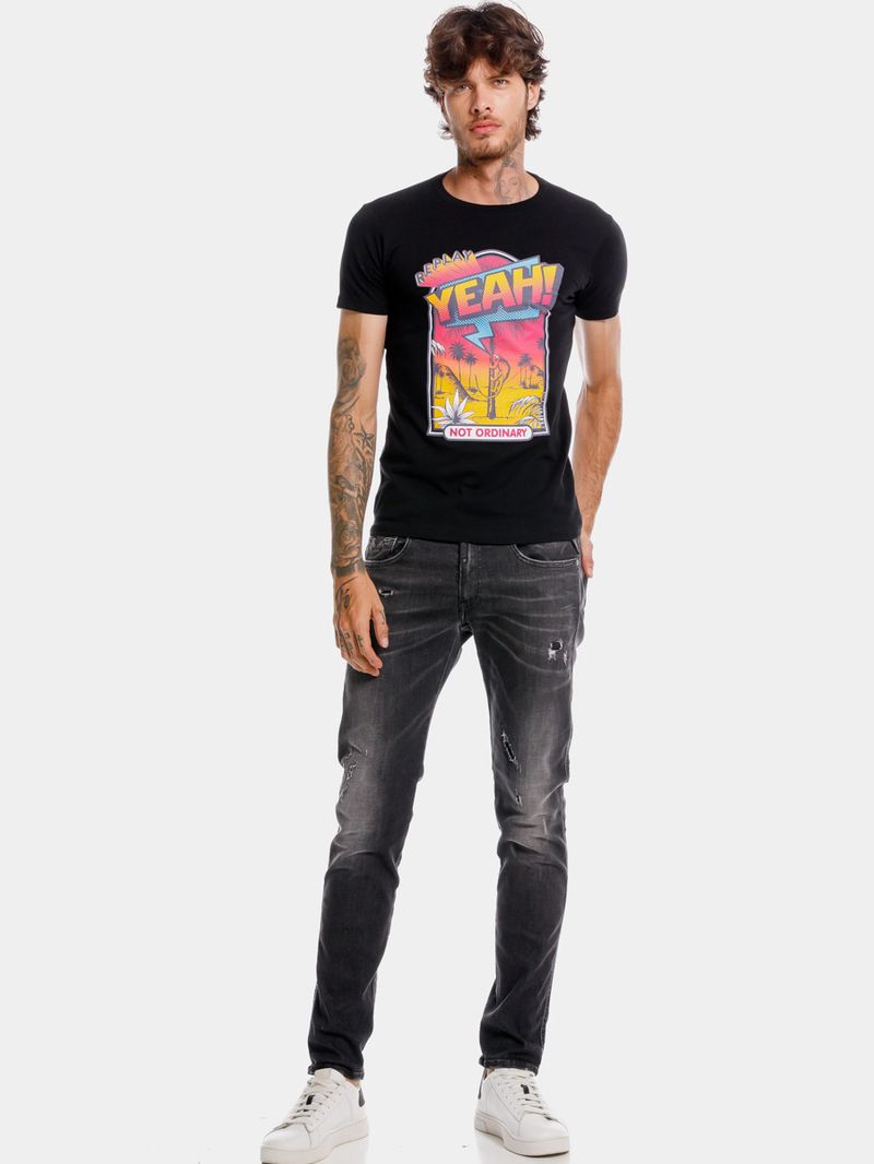 Camiseta-Manga-Corta-Para-Hombre