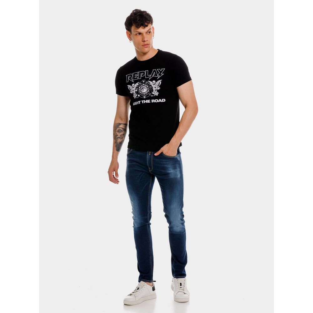 Camiseta Manga Corta Para Hombre