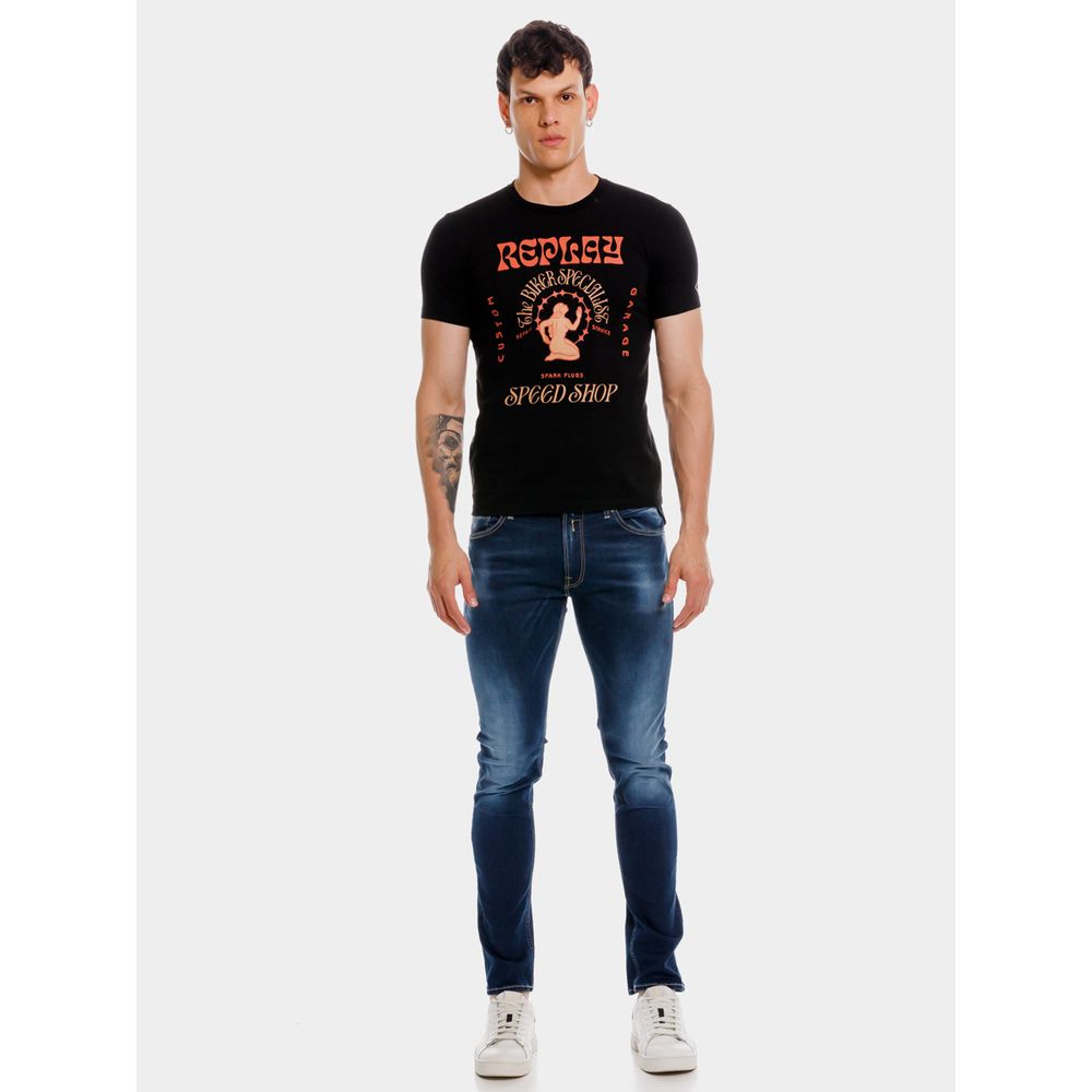Camiseta Manga Corta Para Hombre