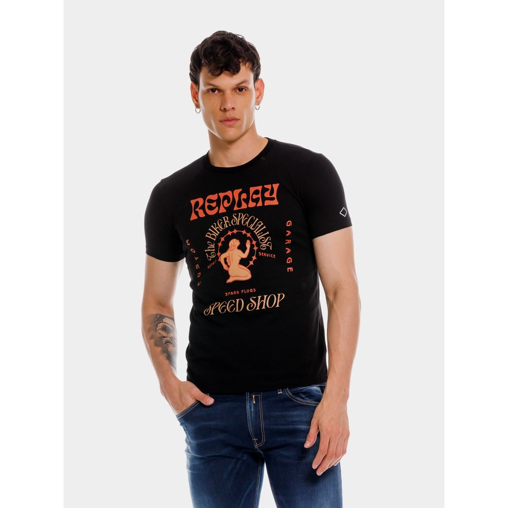 Camiseta Manga Corta Para Hombre