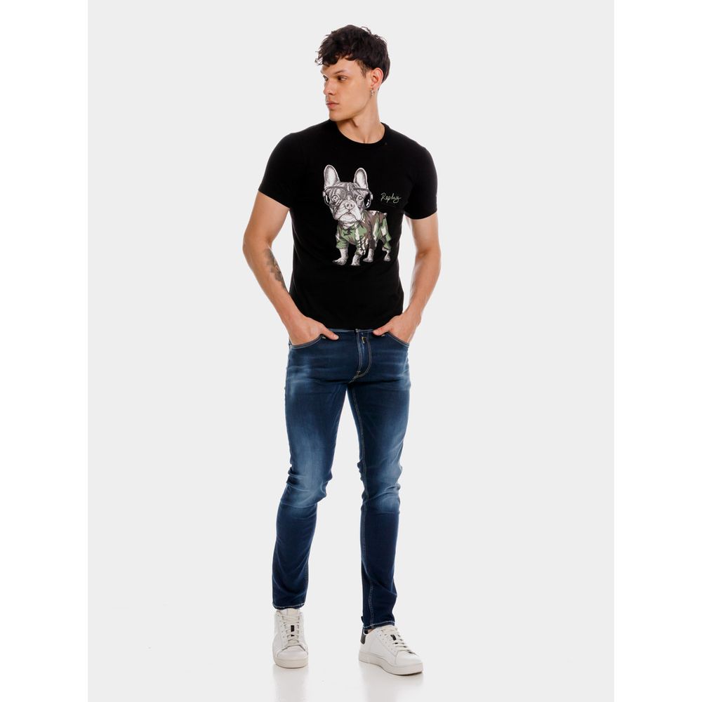 Camiseta Manga Corta Para Hombre