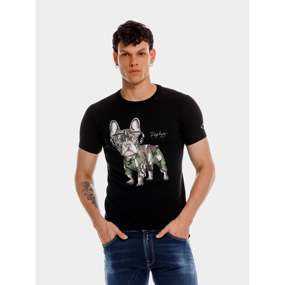 Camiseta Manga Corta Para Hombre