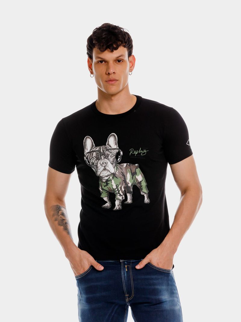 Camiseta-Manga-Corta-Para-Hombre