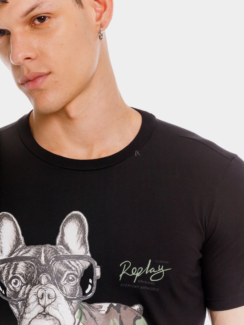 Camiseta-Manga-Corta-Para-Hombre