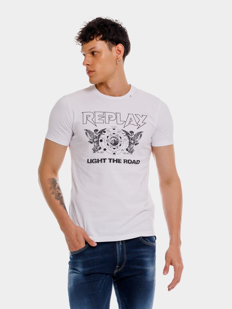 Camiseta-Manga-Corta-Para-Hombre