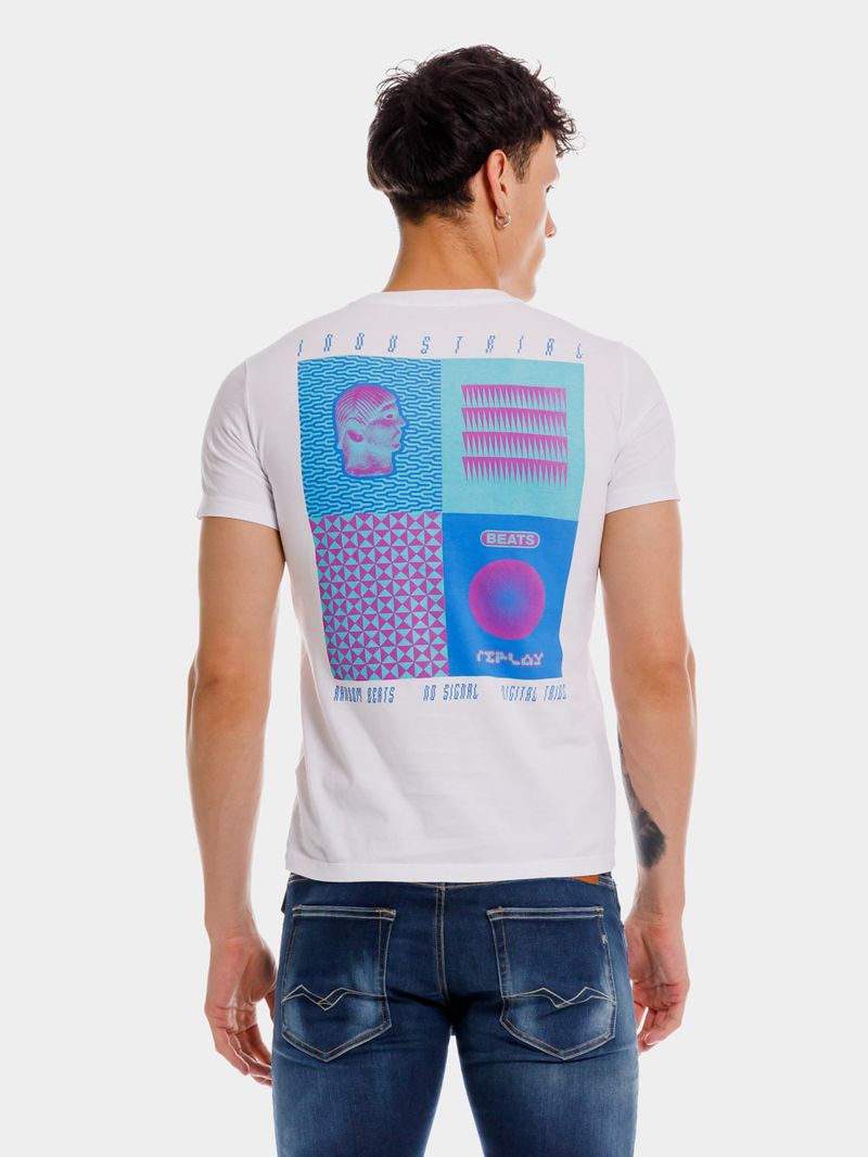 Camiseta-Manga-Corta-Para-Hombre