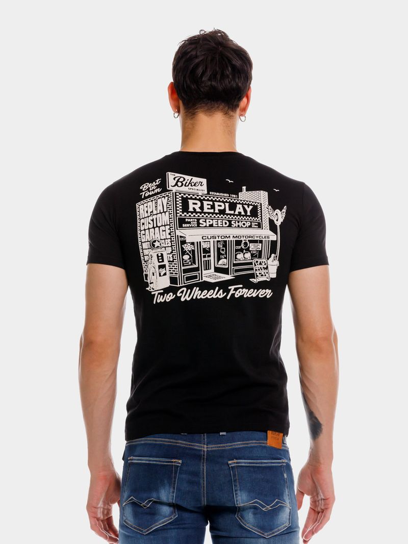 Camiseta-Manga-Corta-Para-Hombre