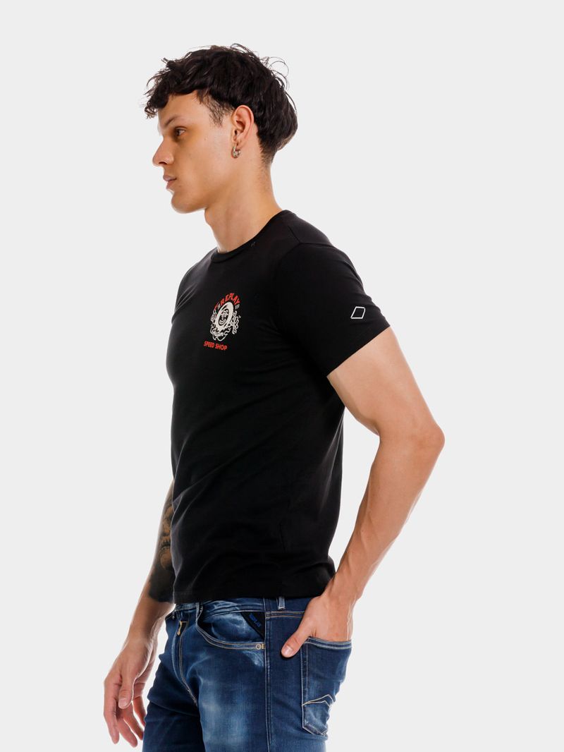 Camiseta-Manga-Corta-Para-Hombre