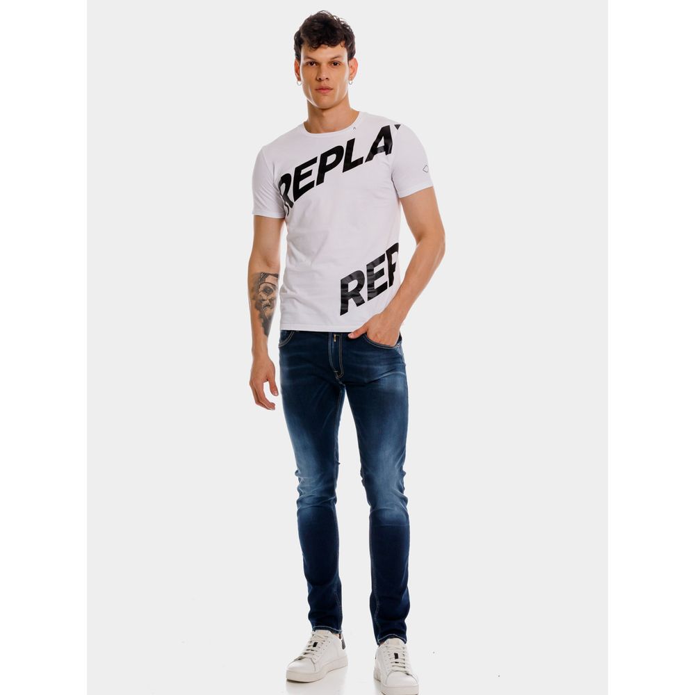 Camiseta Manga Corta Para Hombre Replay