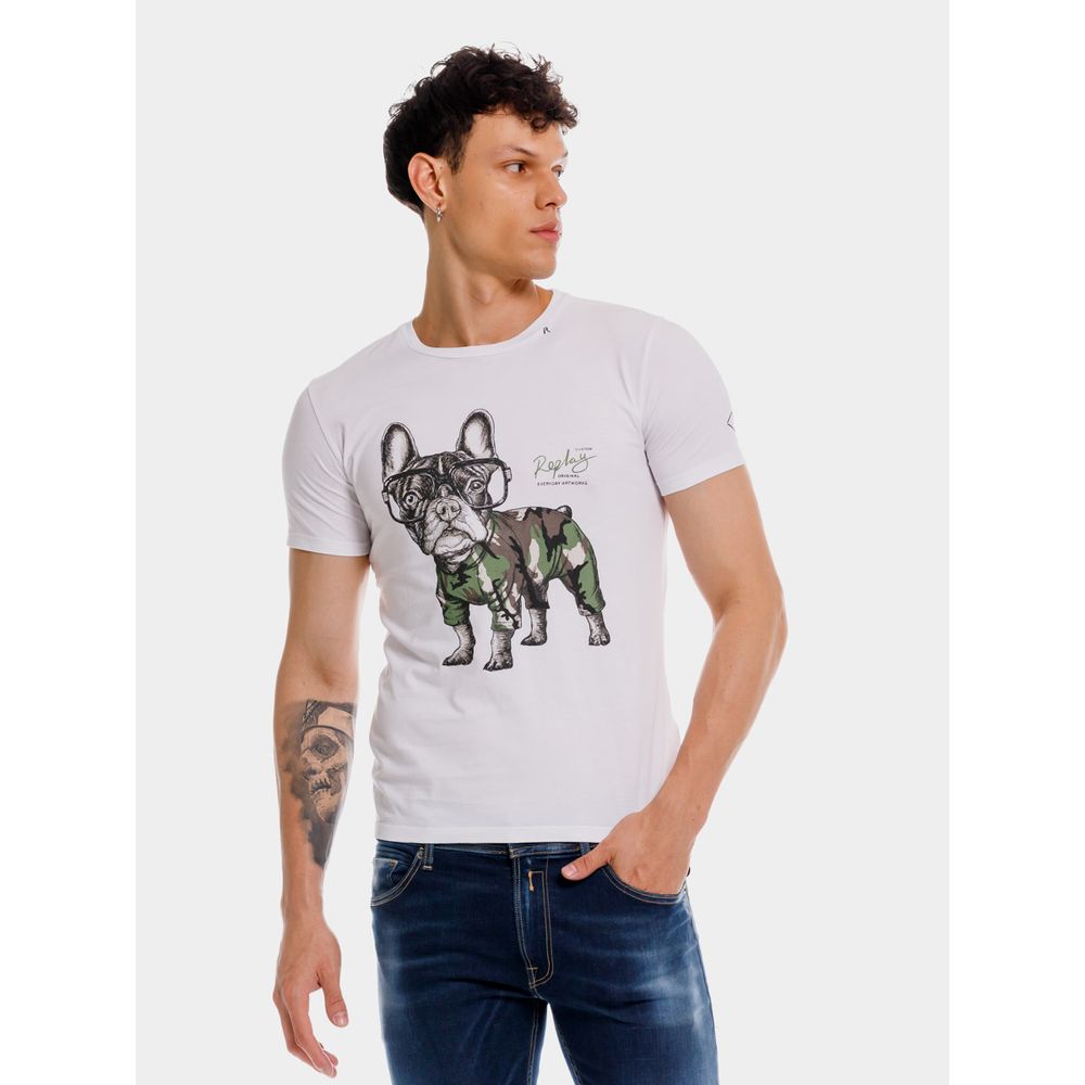 Camiseta Manga Corta Para Hombre Replay