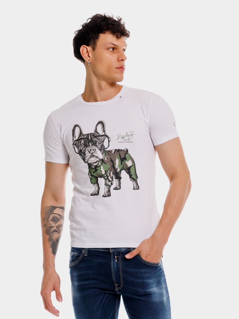 Camiseta-Manga-Corta-Para-Hombre
