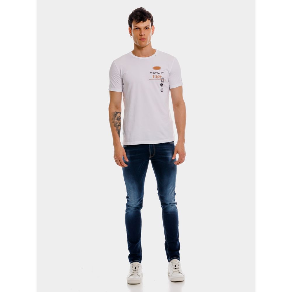 Camiseta Manga Corta Para Hombre