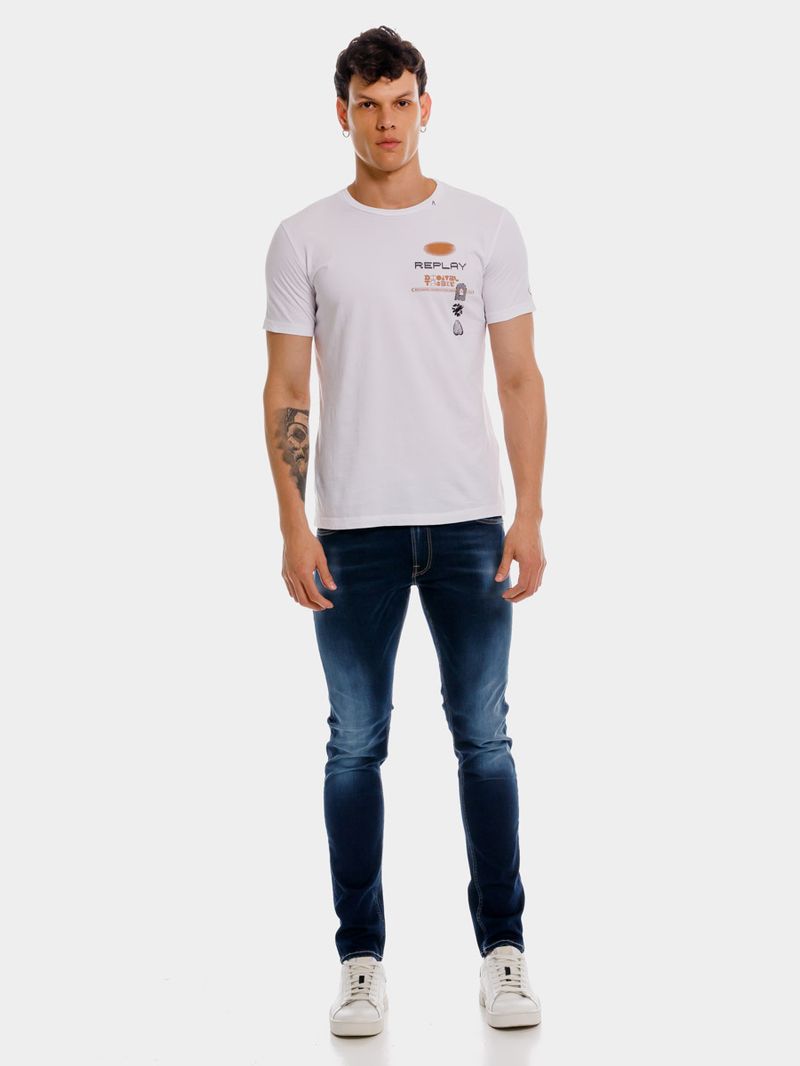 Camiseta-Manga-Corta-Para-Hombre