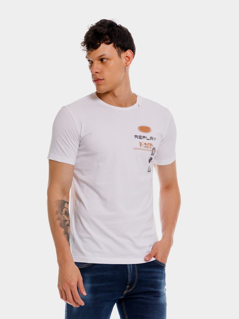 Camiseta-Manga-Corta-Para-Hombre