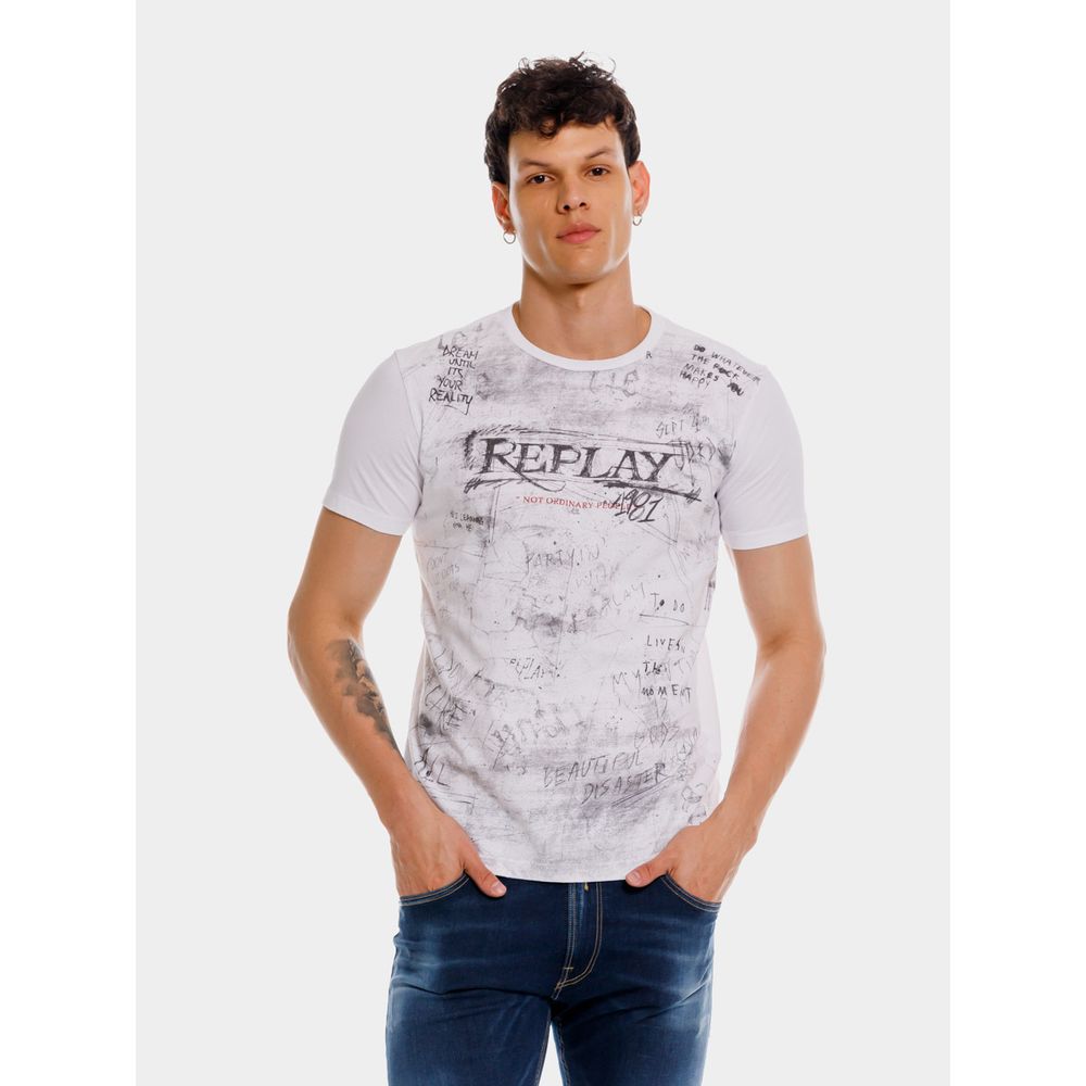 Camiseta Manga Corta Para Hombre