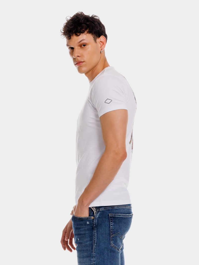 Camiseta-Manga-Corta-Para-Hombre