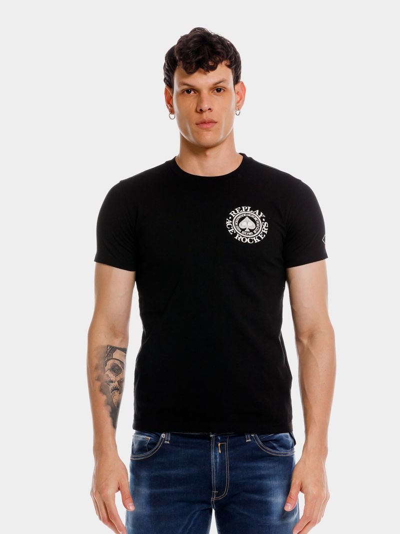Camiseta-Manga-Corta-Para-Hombre